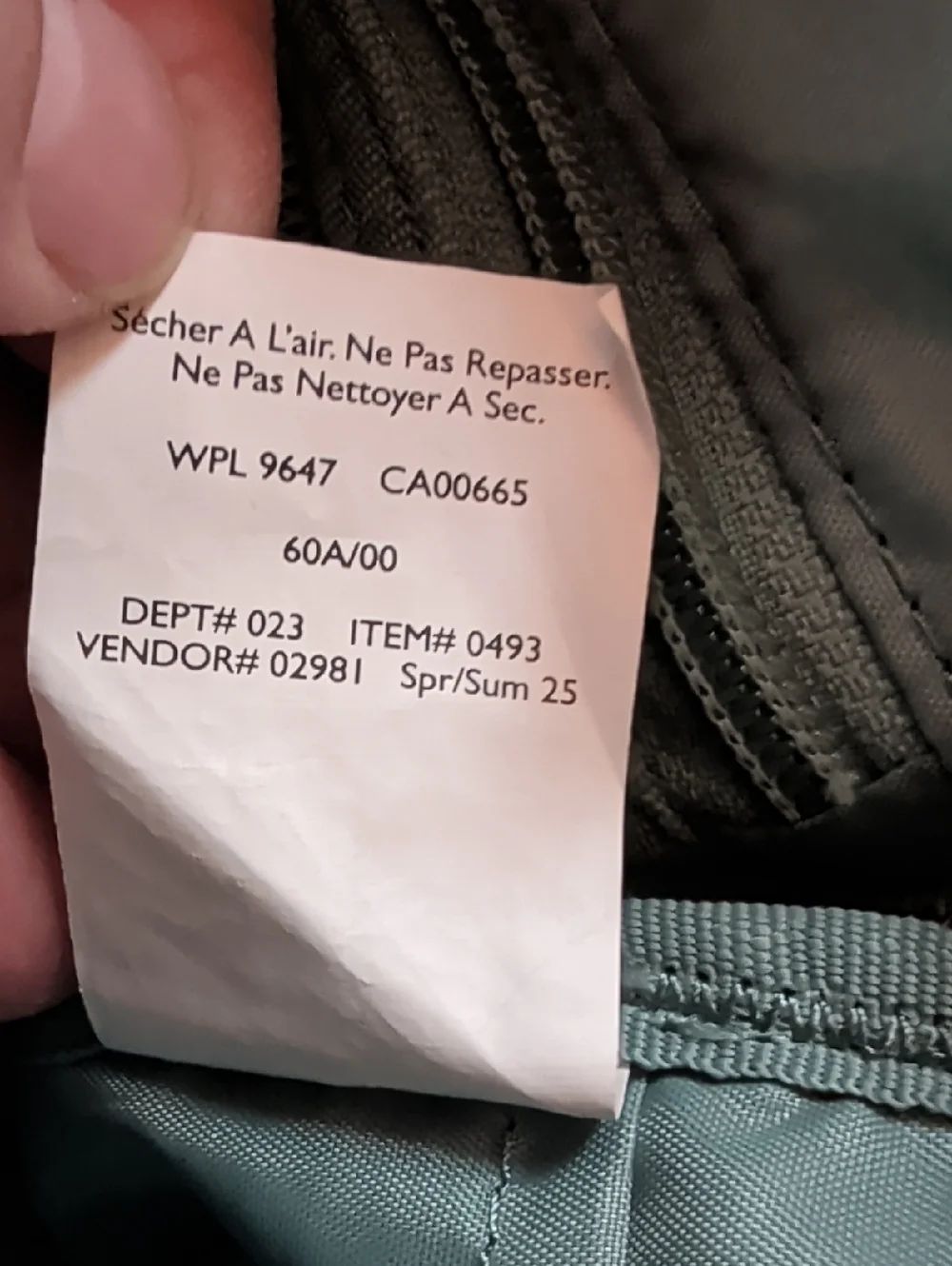 Eddie Bauer Blue Green Nylon Crossbody Bag